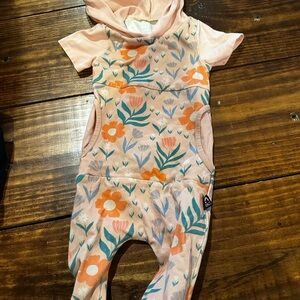 RAGS Baby Floral Hoodie one piece